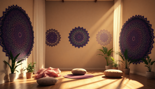 Elevate Your Space: Infusing Spiritual Serenity with Mandala Designs